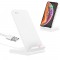 케이블일체형 15W 고속무선충전기 스탠드형