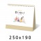 [탁상달력]250*190 금발색매직 