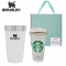 스탠리 파인트컵 화이트 스타벅스 리유저블 기프트 선물세트
