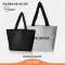 리유저블백 R-PET 52-40x15cm L 블랙 친환경고밀도가방