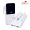 [액센] B511 초고속충전 10000mAh 케이블일체형 잔량표시 보조배터리 1P